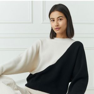 Autumn Cashmere Ying Yang dolman Sweater